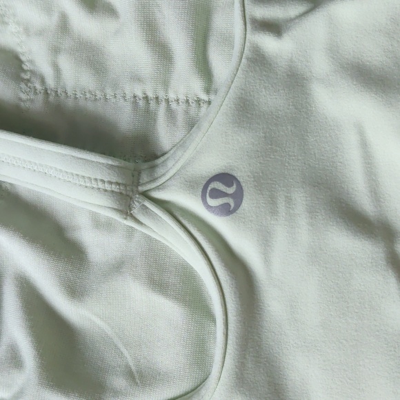 Lululemon Flow Y Strappy Bra Green Kohlrabi - Picture 5 of 8